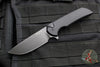 Protech Mordax Flipper- Smooth Black Handle- Black DLC Magnacut Blade MX103