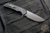 Protech Mordax Flipper- Smooth Black Handle- Black DLC Magnacut Blade MX103