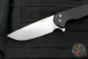 Protech Mordax Flipper- Black Gridlock Textured Handle- Stonewash Magnacut Blade MX105-GRIDLOCK