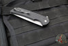 Protech Mordax Flipper- Black Gridlock Textured Handle- Stonewash Magnacut Blade MX105-GRIDLOCK