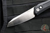 Protech 2024 Blade Show Auto Oligarch - Black Handle - Abalone Button Inlay- Satin Magnacut Blade SN 26 Of 100