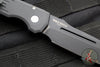 Protech Out The Side (OTS) Auto Knife- PDW Invictus- Black Handle- Black DLC Magnacut Blade 1805