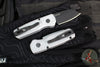 Protech Runt OTS Auto Knife- Reverse Tanto- Grey Nexus Pattern Handle- DLC Black Blade R5203-Grey Nexus