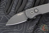 Protech Runt OTS Auto Knife- Wharncliffe- Black Handle- Black DLC Finished Magnacut Steel Blade  R5303