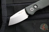 Protech Runt 5 OTS Auto Knife- Reverse Tanto- Green Handle- Stonewash Magnacut Steel Blade  R5401-GREEN