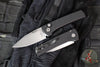 Chaves Protech Knives- Scapegoat Compact- OTS Auto- Carbide Textured Black Finished Handle- Stonewash MagnaMax Steel Blade RCS1105