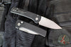 Chaves Protech Knives- Scapegoat Compact- OTS Auto- Carbide Textured Black Finished Handle- Stonewash MagnaMax Steel Blade RCS1105
