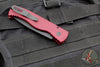 Protech Tactical Response 2 OTS Auto- Red Handle With Textured Corners- Black DLC Magnacut Steel Blade T203-RED