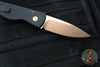 Protech Tactical Response 2 OTS Auto- Black Handle- Rose Gold Magnacut Steel Blade T203-RG