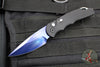 Protech TR-5 Tactical Response 5 OTS Auto- Black Handle- Sapphire Blue Blade T503-SB