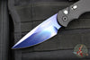 Protech TR-5 Tactical Response 5 OTS Auto- Black Handle- Sapphire Blue Blade T503-SB