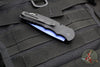Protech TR-5 Tactical Response 5 OTS Auto- Black Handle- Sapphire Blue Blade T503-SB