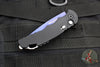 Protech TR-5 Tactical Response 5 OTS Auto- Black Handle- Sapphire Blue Blade T503-SB