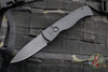 Protech Tactical Response 2 OTS Auto- Operator Series- Black Handle - Black DLC Plain Edge Blade- Tritium Inlaid Button TR-2 Operator