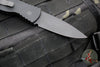 Protech Tactical Response 2 OTS Auto- Operator Series- Black Handle - Black DLC Plain Edge Blade- Tritium Inlaid Button TR-2 Operator