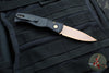 Protech TR-2 Tactical Response 2 OTS Auto- Black Textured Handle- Rose Gold Finished Magnacut Steel Blade- Shaw Silver Skull