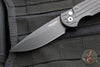Protech TR-3 Tactical Response 3 Out The Side (OTS) Auto Knife- Black Grooved Handle- Black Magnacut Steel Plain Edge-  TR-3 BT MC