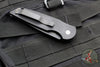 Protech TR-3 Tactical Response 3 Out The Side (OTS) Auto Knife- Black Grooved Handle- Black Magnacut Steel Plain Edge-  TR-3 BT MC