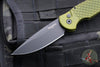 Protech TR-3- Tactical Response 3 Out The Side (OTS) Auto Knife- Green Fish Scale Handle- Black Plain Edge TR-3 X1 Green