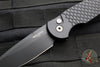 Protech TR-3- Tactical Response 3 Out The Side (OTS) Auto Knife- Black Fish Scale Handle- Black Magnacut Plain Edge TR-3 X1 MC
