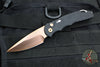 Protech TR-5- Tactical Response 5- Limited Edition- Black Handle- Rose Gold Blade TR-5 RG