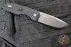 Protech Vero Synapse Design Out The Side (OTS) Auto Knife- Thick Black Aluminum Bottom Handle- Black Canvas Micarta Lid- Stonewash Magnacut Steel Blade VERO1211-BLK MIC