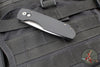 Protech Vero Synapse Design Out The Side (OTS) Auto Knife- Thick Black Aluminum Bottom Handle- Black Canvas Micarta Lid- Stonewash Magnacut Steel Blade VERO1211-BLK MIC