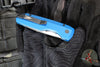 Protech Vero Synapse Design Out The Side (OTS) Auto Knife- Solid Blue Aluminum Handle- Stonewash MagnaMax Steel BladeBlack HW VERO2101-Blue MM