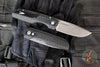 Protech Vero Synapse Design Out The Side (OTS) Auto Knife- Black Herringbone Textured Aluminum Handle- Stonewash MagnaMax Steel Blade- Blasted HW VERO2105 MM