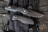 Protech Vero Synapse Design Out The Side (OTS) Auto Knife- Solid Black Aluminum Handle- Black DLC MagnaMax Steel Blade VERO2106 MM