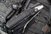 Chris Reeve Green Beret Fixed Blade- Black Canvas Micarta Handle- Black Finished Magnacut Part Serrated Edge GB7-1001