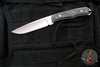 Chris Reeve Inyoni Fixed Blade- Drop Point- Black Canvas Micarta Handle INY-1000