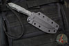 Chris Reeve Inyoni Fixed Blade- Drop Point- Black Canvas Micarta Handle INY-1000