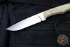 Chris Reeve Inyoni Fixed Blade- Drop Point- Natural Canvas Micarta Handle INY-1001