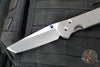 Chris Reeve Large Sebenza 31 Tanto- Sandblasted Finished Titanium- Stonewash Magnacut Blade L31-1010