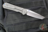 Chris Reeve Large Sebenza 31 Tanto- Sandblasted Finished Titanium- Stonewash Magnacut Blade L31-1010