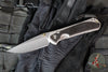 Chris Reeve Large Sebenza 31- Drop Point- Bog Oak Wood Inlay- Stonewash Magnacut Blade L31-1100 V10