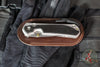 Chris Reeve Large Sebenza 31- Drop Point- Bog Oak Wood Inlay- Stonewash Magnacut Blade L31-1100 V10