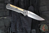 Chris Reeve Large Sebenza 31- Drop Point- Box Elder Wood Inlay- Stonewash Magnacut Blade L31-1108