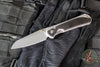 Chris Reeve Large Sebenza 31- Insingo Edge- Glass Blasted- Bog Oak Wood Inlay- Stonewash Magnacut Blade L31-1124