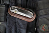 Chris Reeve Large Sebenza 31- Insingo Edge- Glass Blasted- Bog Oak Wood Inlay- Stonewash Magnacut Blade L31-1124