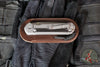 Chris Reeve Large Sebenza 31- Insingo Edge- Glass Blasted- Bog Oak Wood Inlay- Stonewash Magnacut Blade L31-1124 v2
