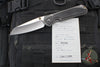 Chris Reeve Large Sebenza 31- Insingo Edge- Glass Blasted- Bog Oak Wood Inlay- Stonewash Magnacut Blade L31-1124 v2
