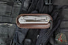 Chris Reeve Large Sebenza 31- Tanto Edge- Glass Blasted Titanium- Bog Oak Wood Inlay- Magnacut Steel Blade L31-1130 V2