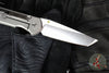 Chris Reeve Large Sebenza 31- Tanto Edge- Glass Blasted Titanium- Bog Oak Wood Inlay- Magnacut Steel Blade L31-1130 V4