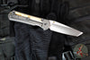 Chris Reeve Large Sebenza 31- Tanto Edge- Box Elder Wood Inlay- Magnacut Steel Blade L31-1132