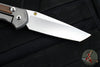 Chris Reeve Large Sebenza 31- Tanto Edge- Macassar Ebony Wood Inlay- Magnacut Steel Blade L31-1134