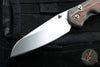 Chris Reeve Large Sebenza 31- Insingo- Natural Micarta Inlay L31-1222 in CPM Magnacut