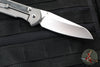 Chris Reeve Large Sebenza 31- Insingo- Glass Blasted Finished Titanium- Black Micarta Inlay- Stonewash Magnacut Steel L31-1224
