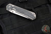 Chris Reeve Large Sebenza 31- Insingo- Glass Blasted Finished Titanium- Black Micarta Inlay- Stonewash Magnacut Steel L31-1224